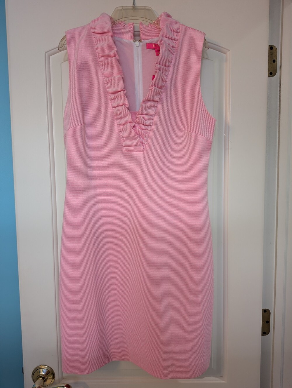 Beautiful Lilly Pulitzer Pink Dress Size M Or, Size 8